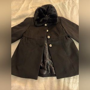 Black dress coat  12-18 M The Children's Place